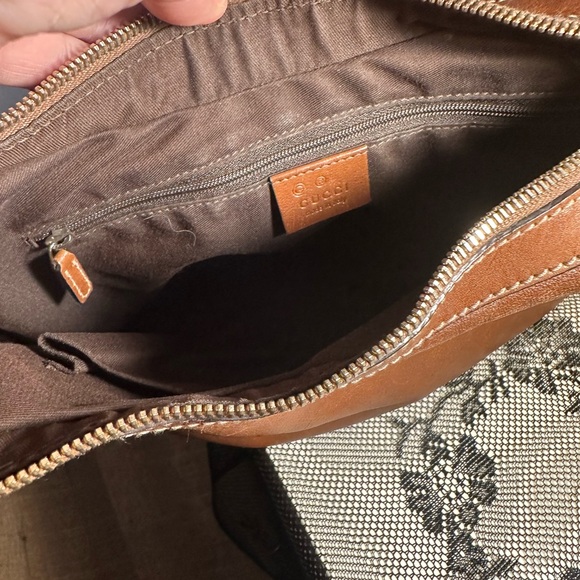 Vintage Gucci Authentic Charmy hobo brown leather bag - Picture 4 of 5